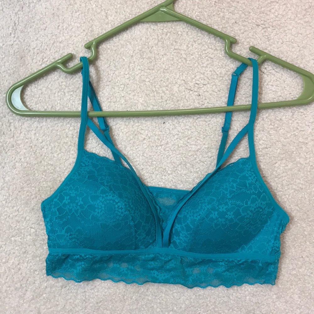 Victoria's Secret PINK Strappy Lace Bralette Small